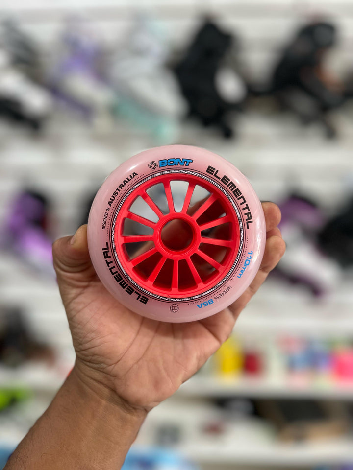 Rodas Bont Para Patins Speed 110mm 85a Alto Desenpenho 6un