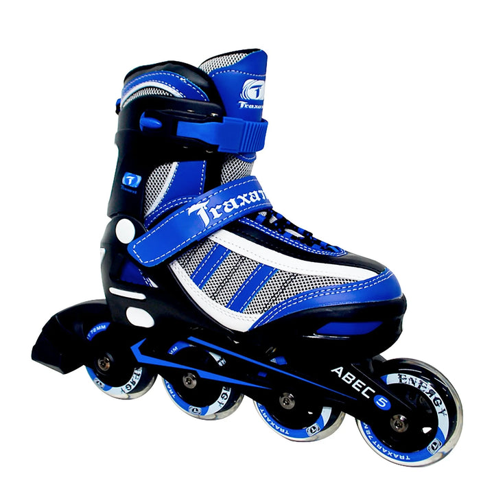 Patins Ajustável Traxart Energy Inline Roller Azul
