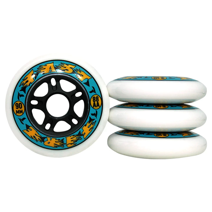 4 Rodas Traxart 90mm 88A Fast Fire Freestyle FA-128
