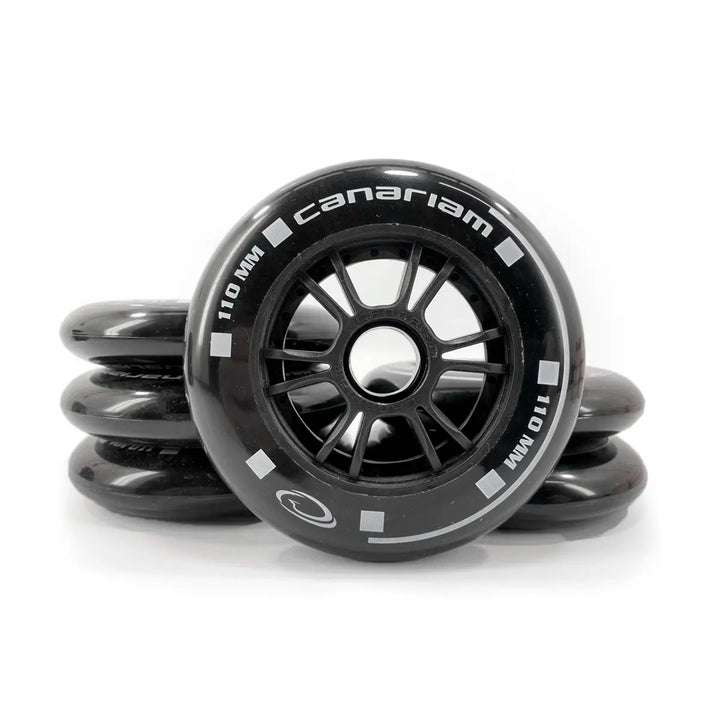 6 Canariam Xlide Wheels 110mm 85a Professional for Urban Skates