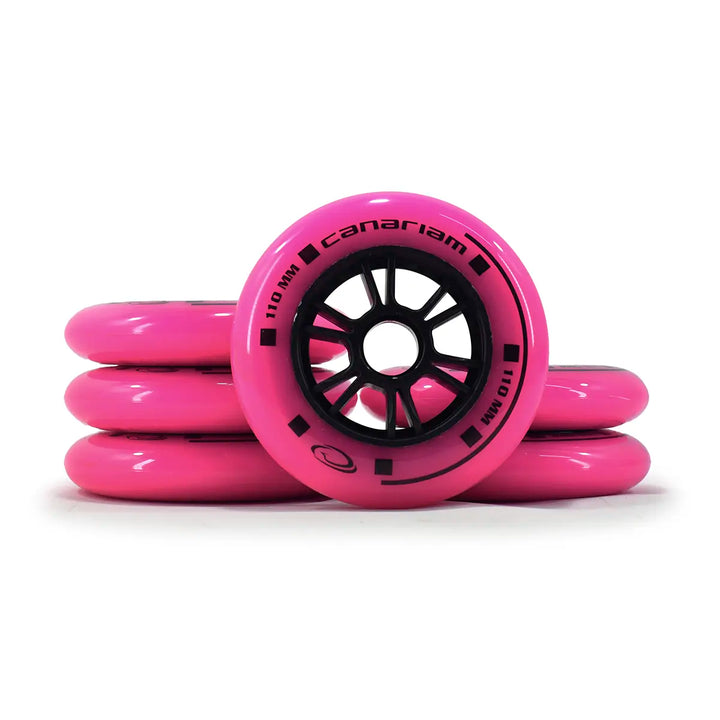 6 Canariam Xlide Wheels 110mm 85a Professional for Urban Skates