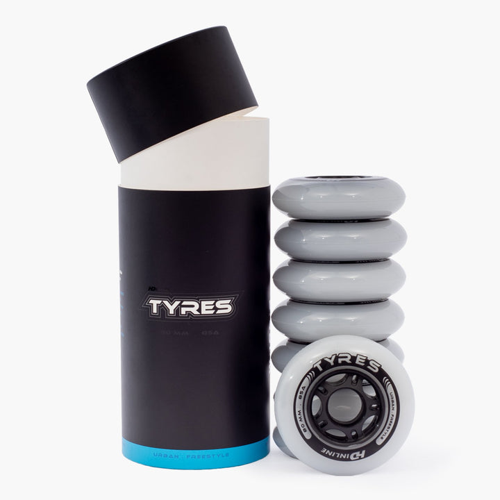 Set of 8 Wheels Hd Inline 80mm 85a Tires Technology