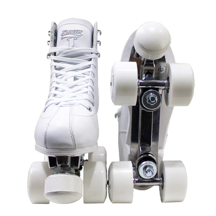 Patins Quad Traxart Klassic Branco - 58mm X 32mm Abec-5