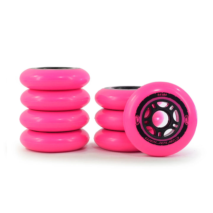 8 Rodas Canariam Mate 84mm 85a Cores Profissional Patins Urbano