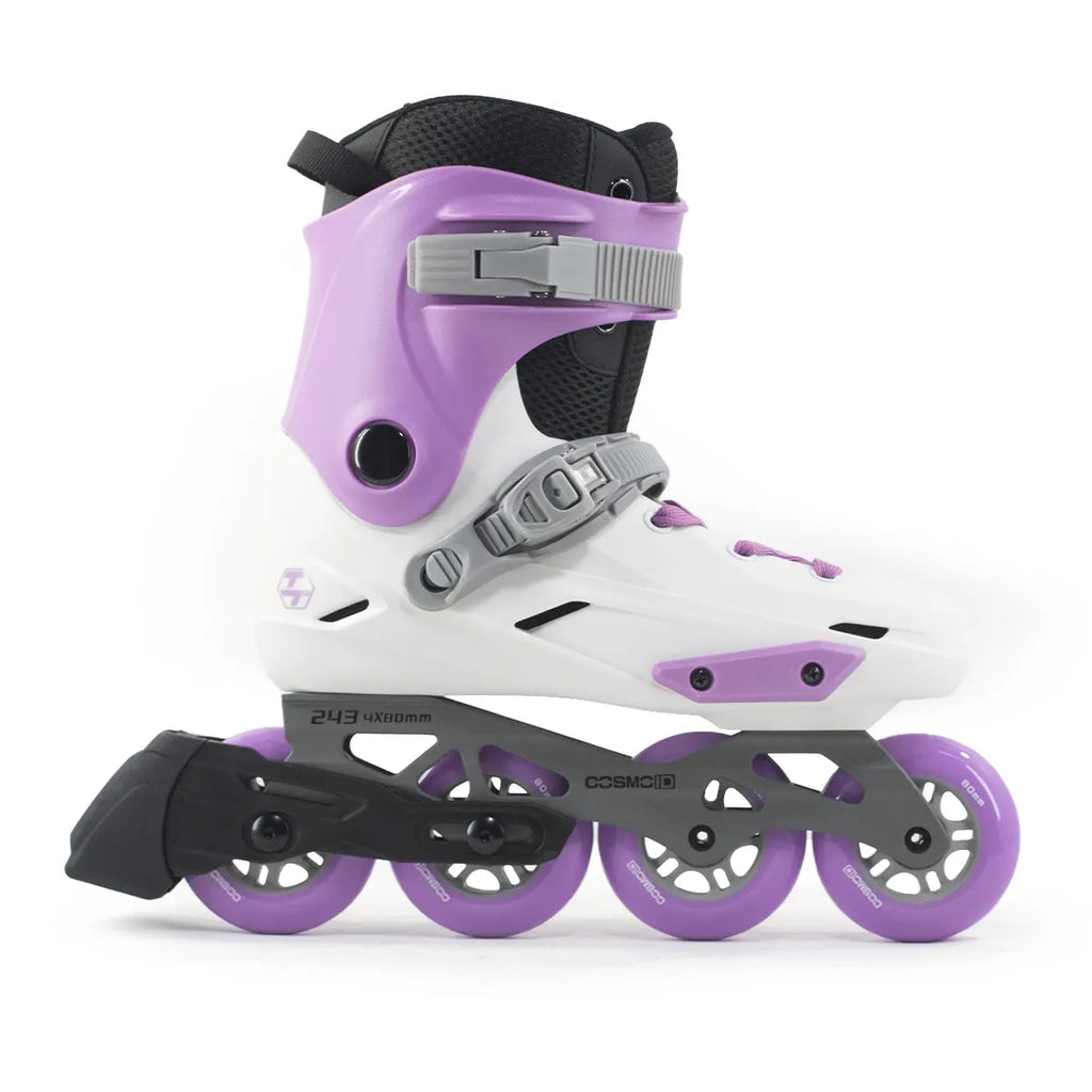 Patins Fila Madame Houdini Roxo Custom 80mm Abec-11