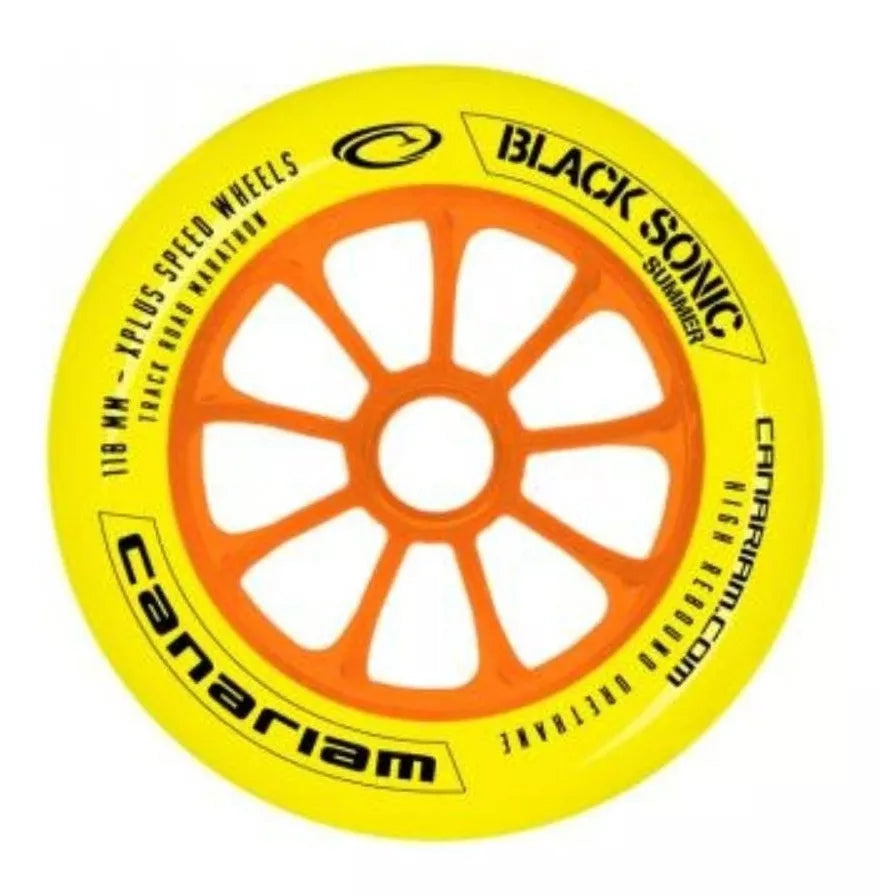 Roda Canariam Black Sonic 110mm Alta Performace Asfalto 6un