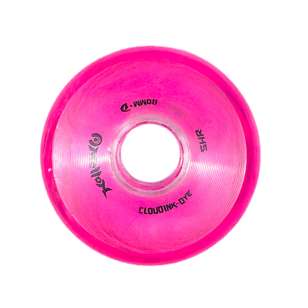 4 rodas Mellon 80mm 85a Alta Performance Rosa
