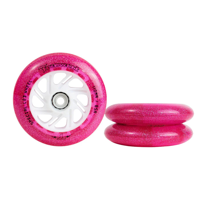 Rodas de LED Traxart Special 110mm Rosa 6un