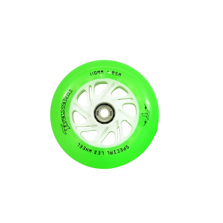 Rodas de LED Traxart Special 110mm Verde 6un