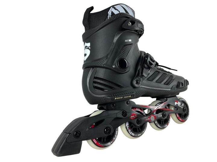 Munchi Inline Skates Fila Hybrid Base and 80mm 85a ABec13 Wheels