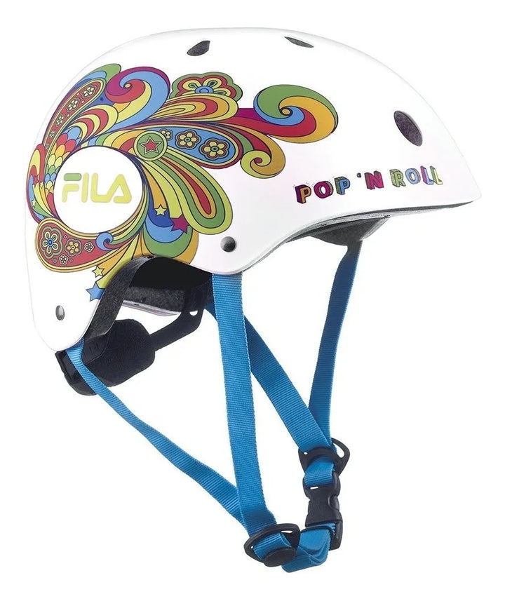 Capacete Fila Bella Com Regulagem Ajustável do 54 a 59cm