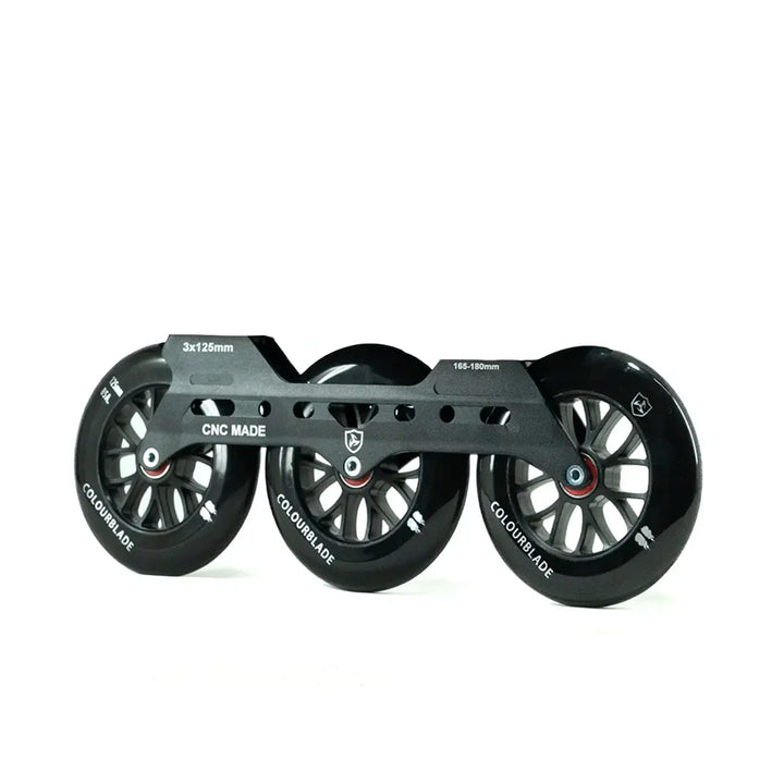 Traxart Roller Skate Base 125mm Hondar Wheels Pink 83a Abec-9