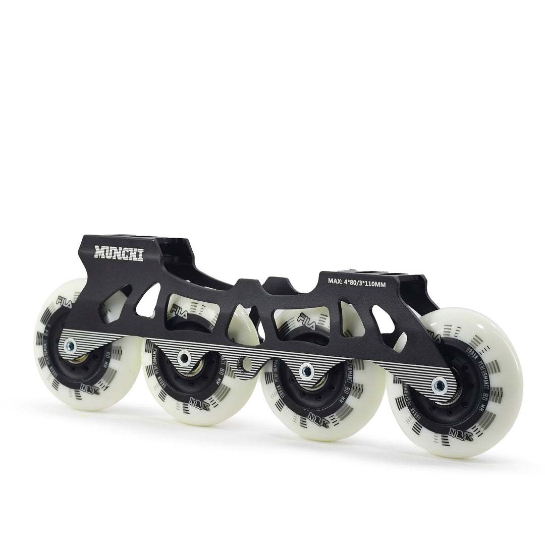 Base Hibrida Munchi com Rodas 80mm 84a Fila Nrk Abec9