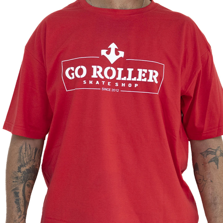 Camiseta Go Roller Vermelha