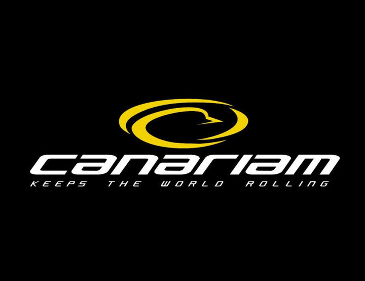 Roda Canariam Black Sonic 110mm Alta Performace Asfalto 6un - Amarela