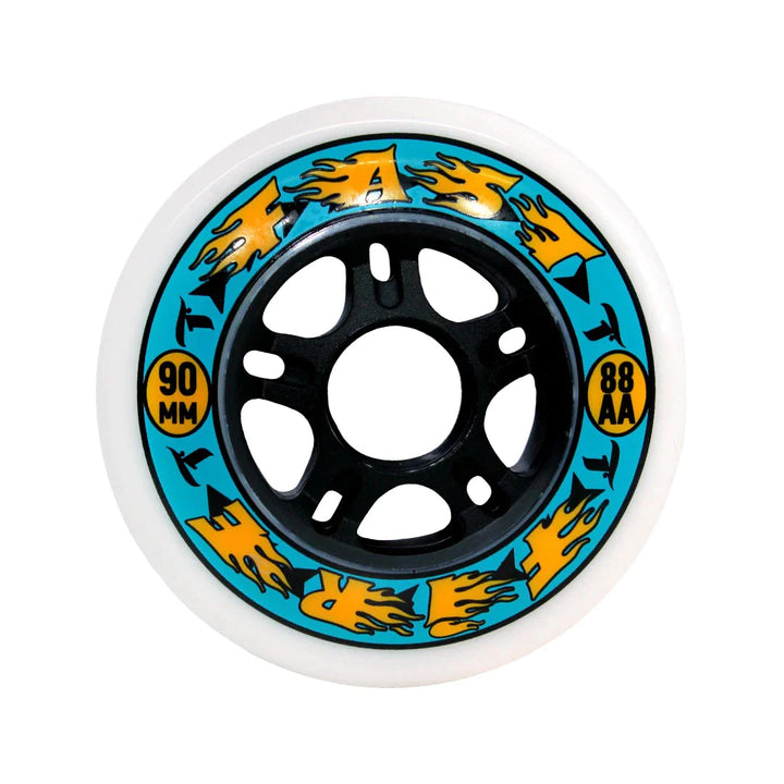 4 Rodas Traxart 90mm 88A Fast Fire Freestyle FA-128