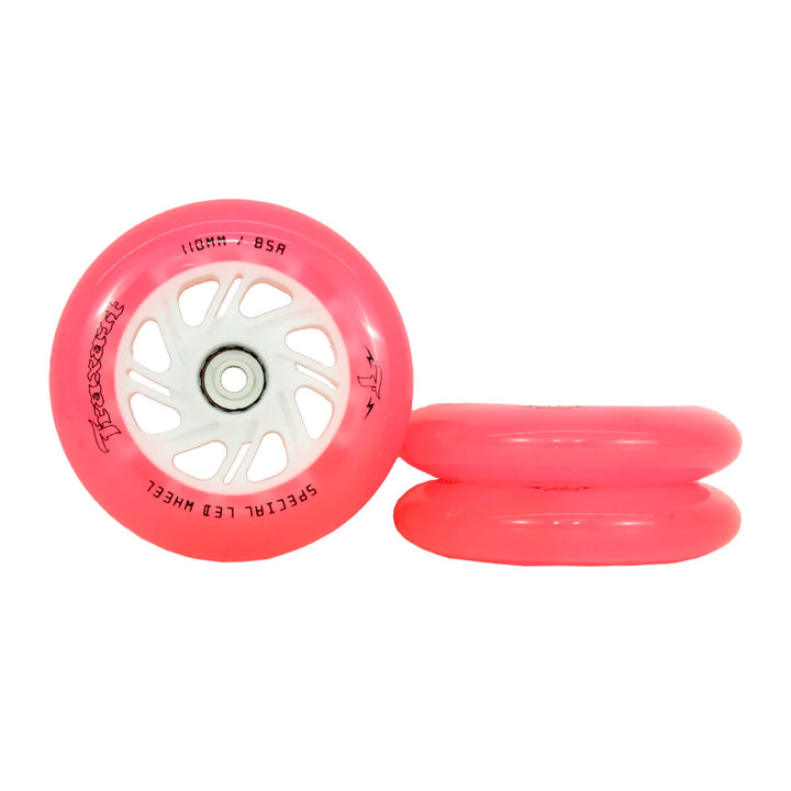 LED Wheels Traxart Roller Skates 110mm 85a