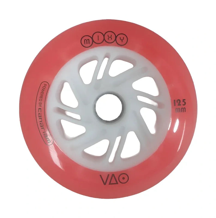 Rodas Canariam VAO Mixy LED Rosa 125mm 6un