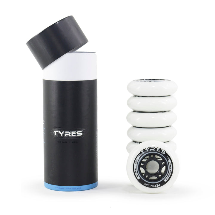 Set of 8 Wheels Hd Inline 80mm 85a Tires Technology