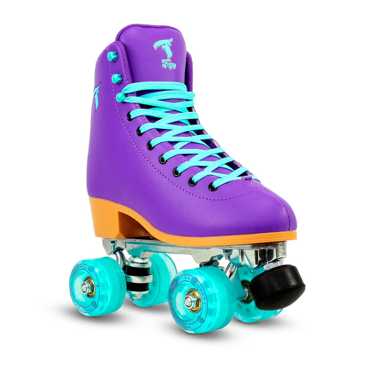 Patins Quad Traxart Foxxy Roxo - 58mm X 32mm Abec-5