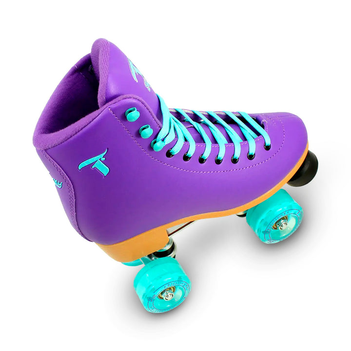 Patins Quad Traxart Foxxy Roxo - 58mm X 32mm Abec-5