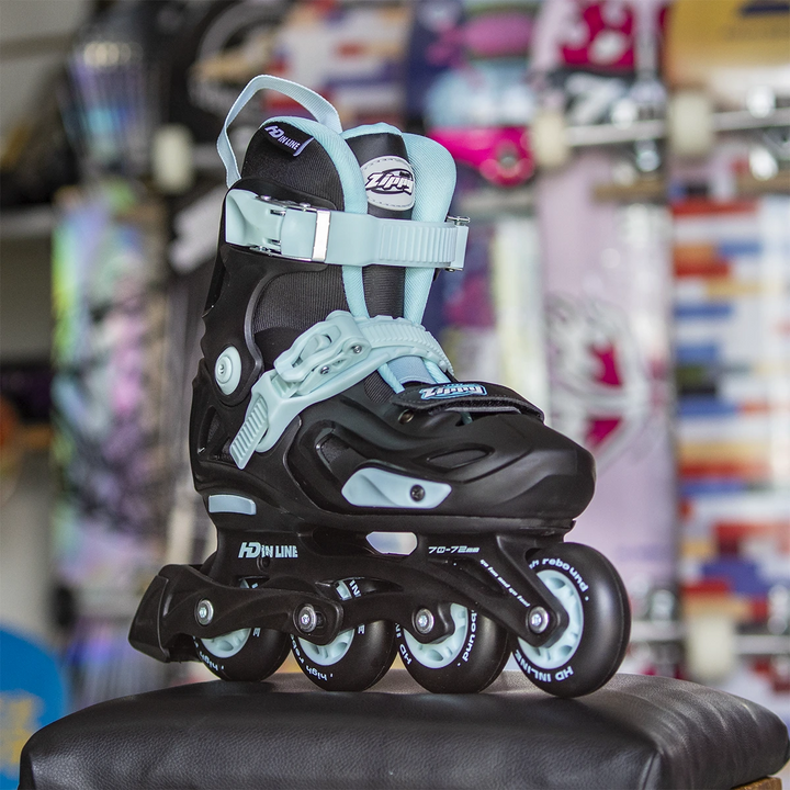 Patins Infantis Ajustável HD Inline Zippy 68-72mm Abec-9