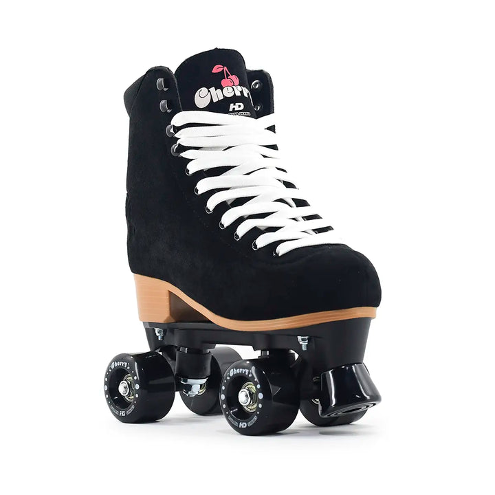 Patins Quad HD Cherry 4 Rodas Tradicional Preto Veludo