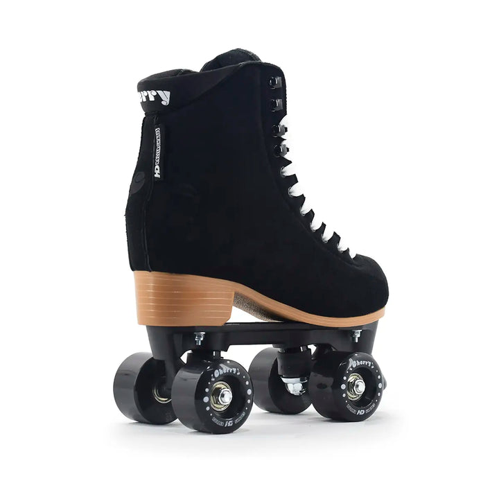 Patins Quad HD Cherry 4 Rodas Tradicional Preto Veludo