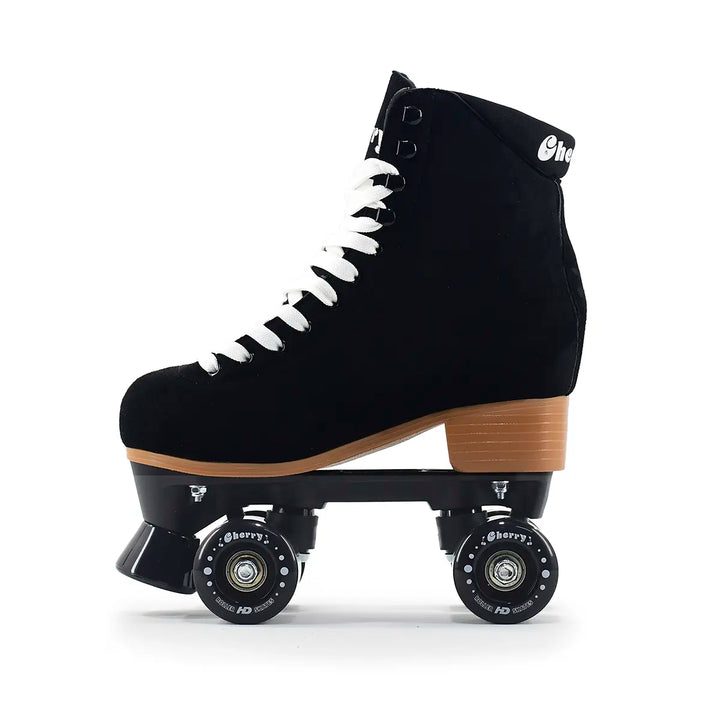 Patins Quad HD Cherry 4 Rodas Tradicional Preto Veludo