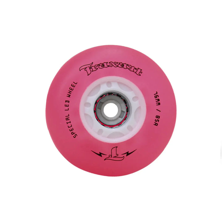 Rodas LED Traxart Special 76mm 85A 4 Unidades