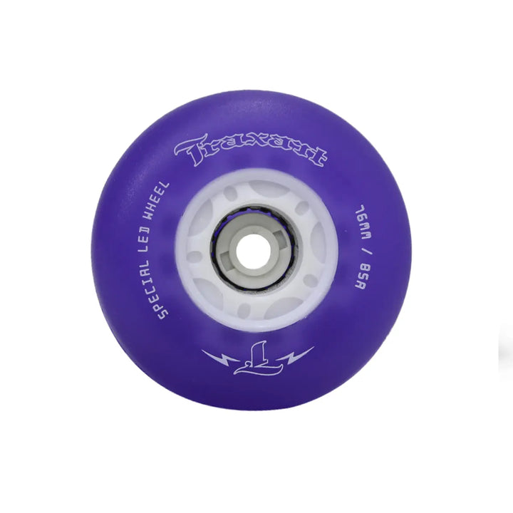 Rodas LED Traxart Special 76mm 85A 4 Unidades