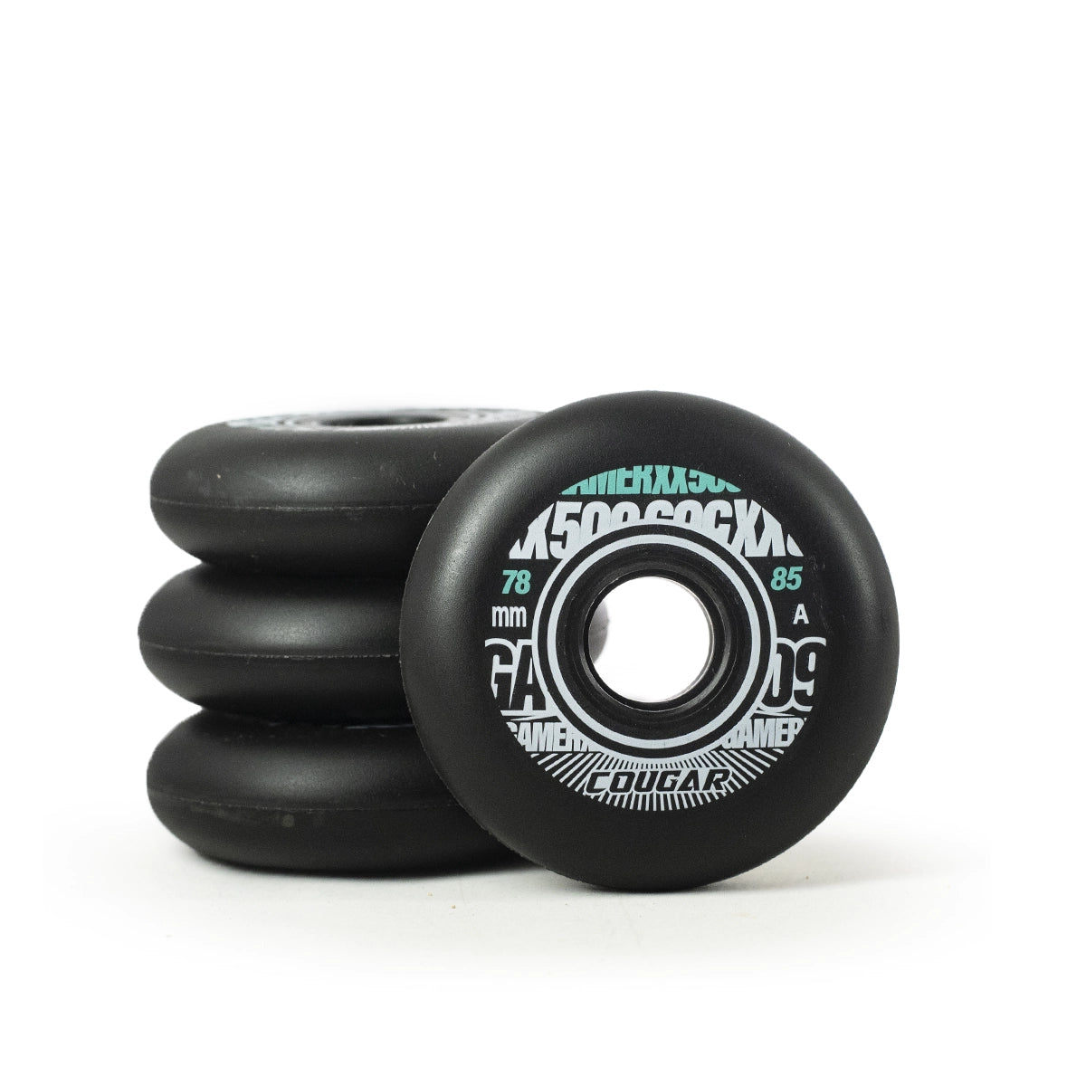 Jogo de rodas Cougar SHR MZS509 78mm 85a - kit com 4 – Go Roller