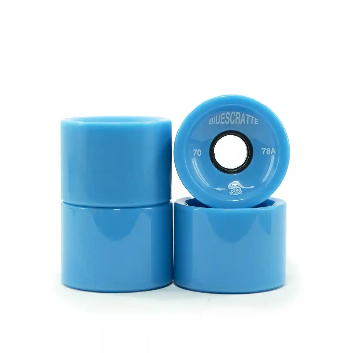 Rodas Longboard Biuescratte 70mm 78a Jogo com 4un Azul – Go Roller