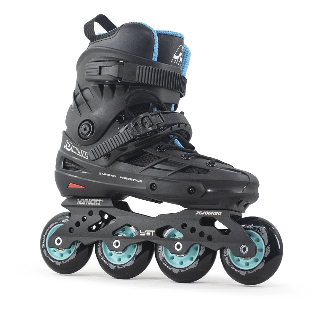 Patins Hd Inline Skull Branco Tamanho 37 - Custom
