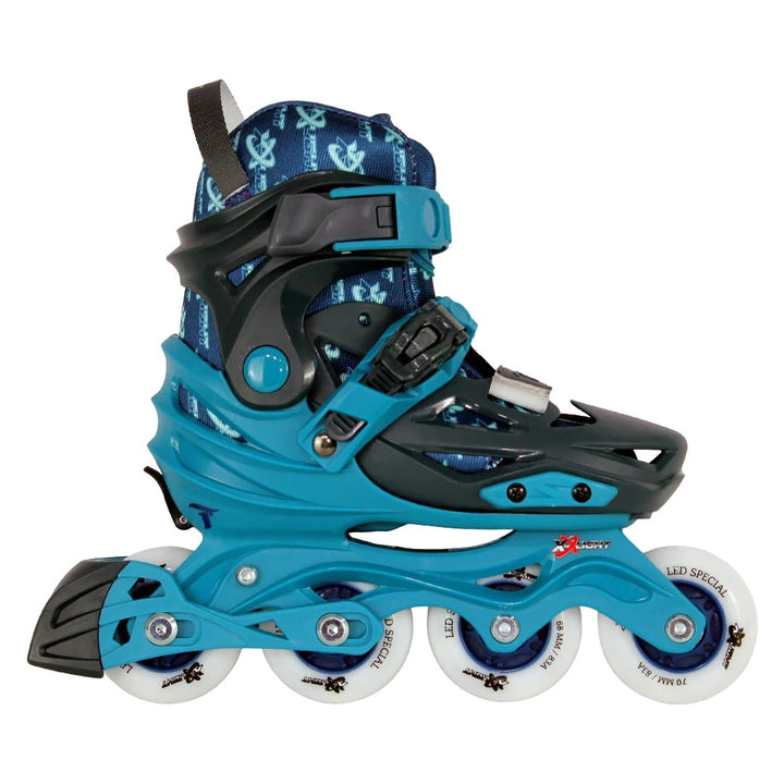 Traxart Children's Skates Adjustable X-Light With LED Abec-9