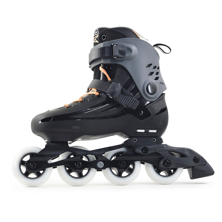 Patins Fila Houdini Profissional Cinza Salmão 80mm Abec 7
