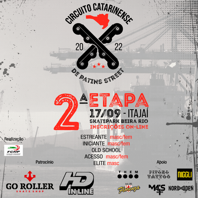 2ª Etapa Circuito Catarinense de Patins Street 2022