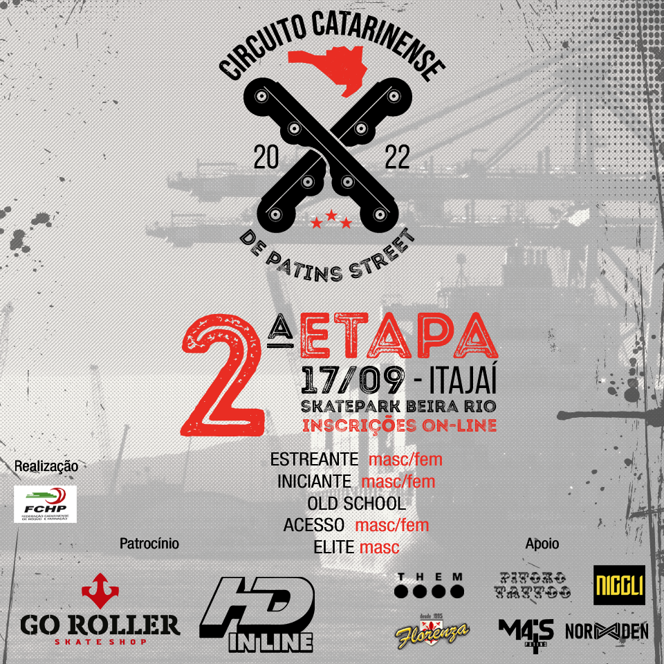 2da Etapa Circuito Catarinense de Patinaje Callejero 2022