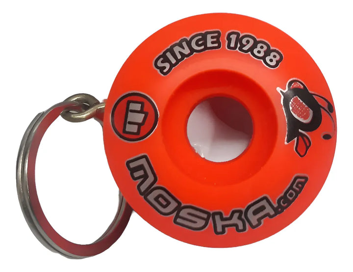 Porta Rolamento Chaveiro Roda Skate Moska 608zz 22x7mm Cores