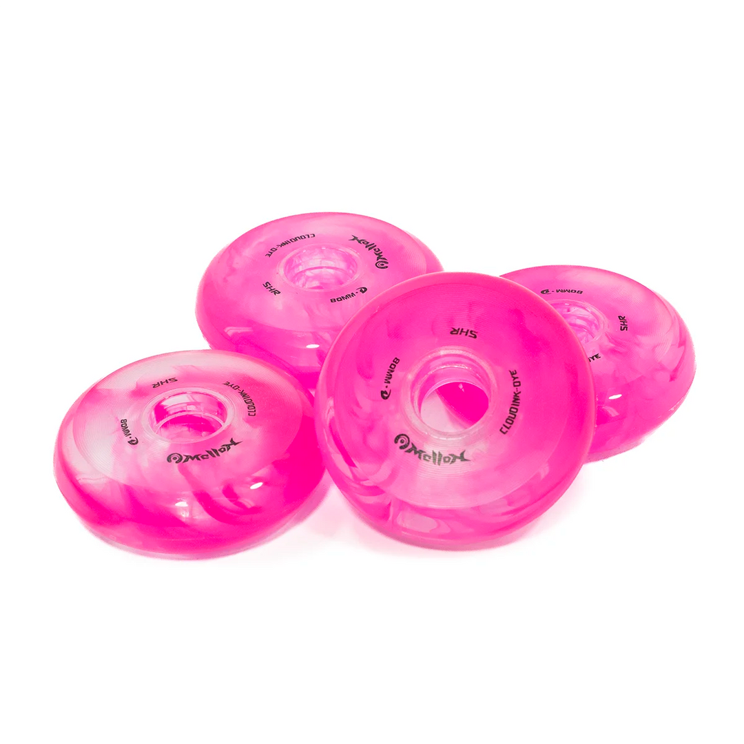 4 rodas Mellon 80mm 85a Alta Performance Rosa