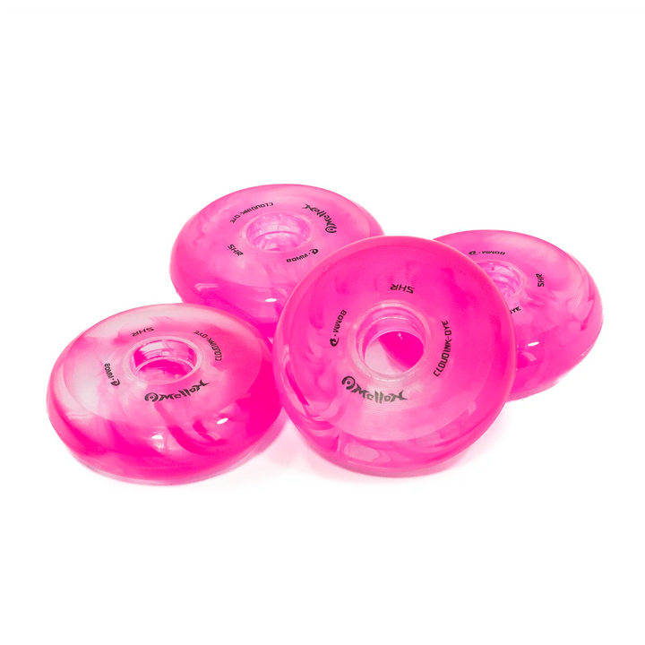 4 rodas Mellon 80mm 85a Alta Performance Rosa