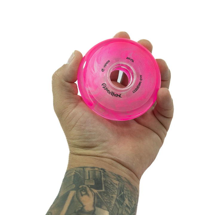 4 rodas Mellon 80mm 85a Alta Performance Rosa