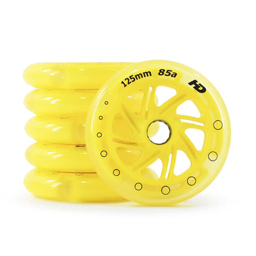 Led Wheels Patins Patinete HD Inline 125mm 85a (kit with 6 units)
