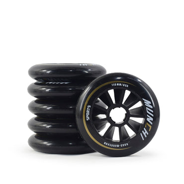 Set of 6 Munchi wheels 110mm 85a