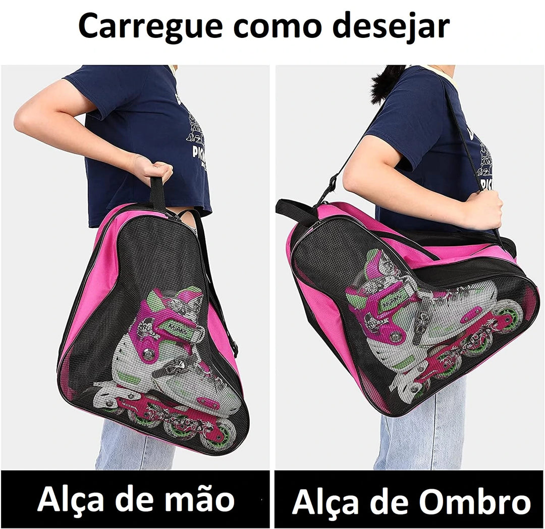 Carrying Bag for Inline Skates and Quad Go Roller Black