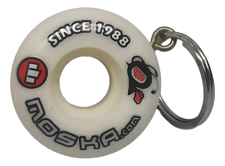 Porta Rolamento Chaveiro Roda Skate Moska 608zz 22x7mm Cores