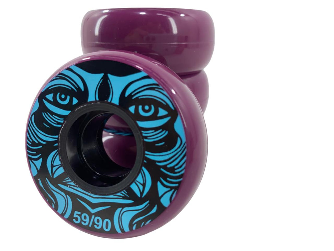 STREET KALTIK WHEELS SET 59MM/90A