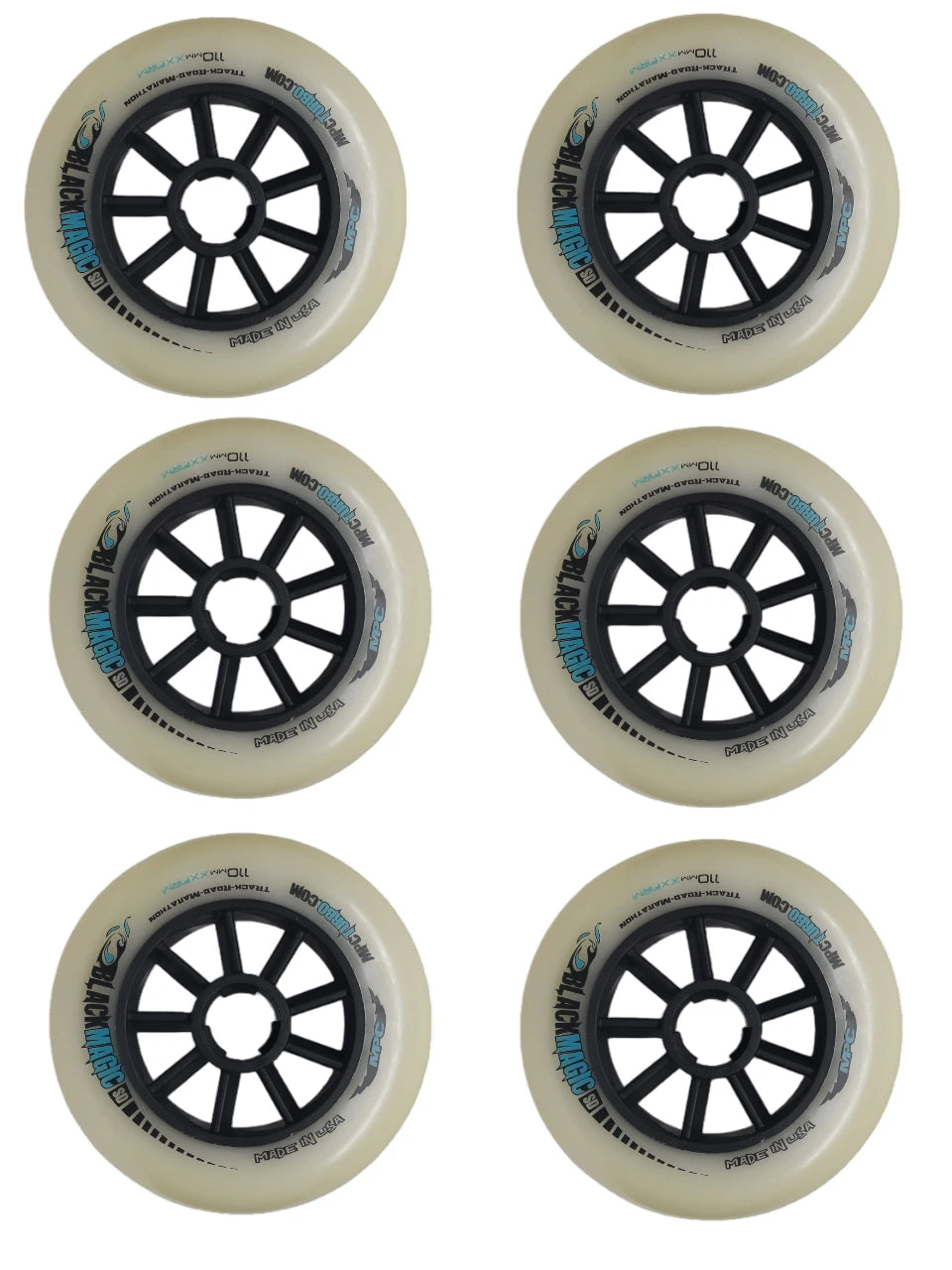 Rodas Premium MPC Black Magic SD 110mm XXFirm 6un