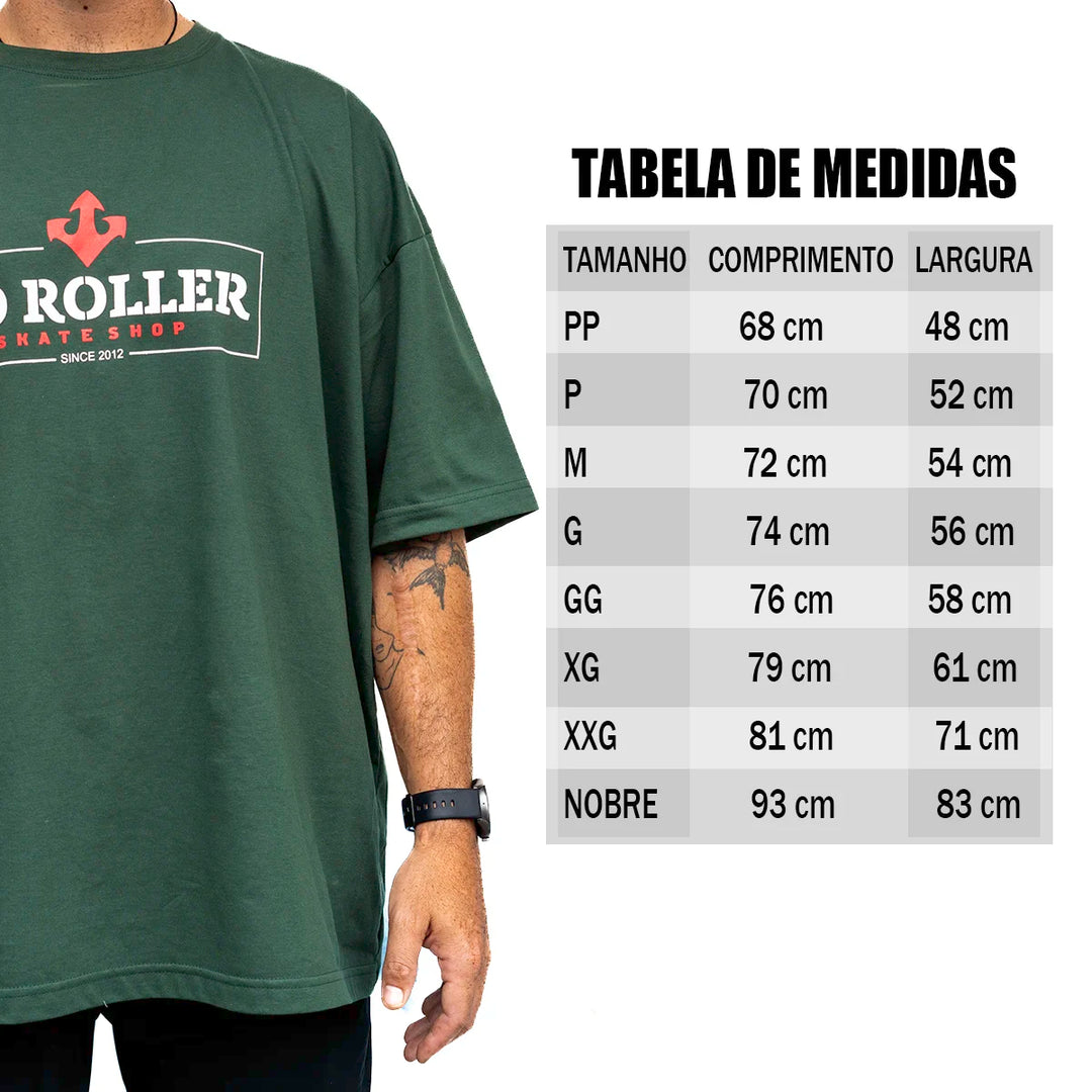 Camiseta Go Roller Verde
