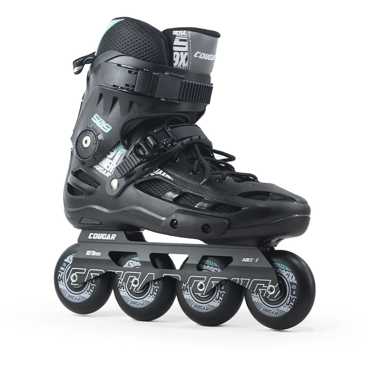 Patins Inline Cougar MZS509C Abec-9 Rockeado / Flat